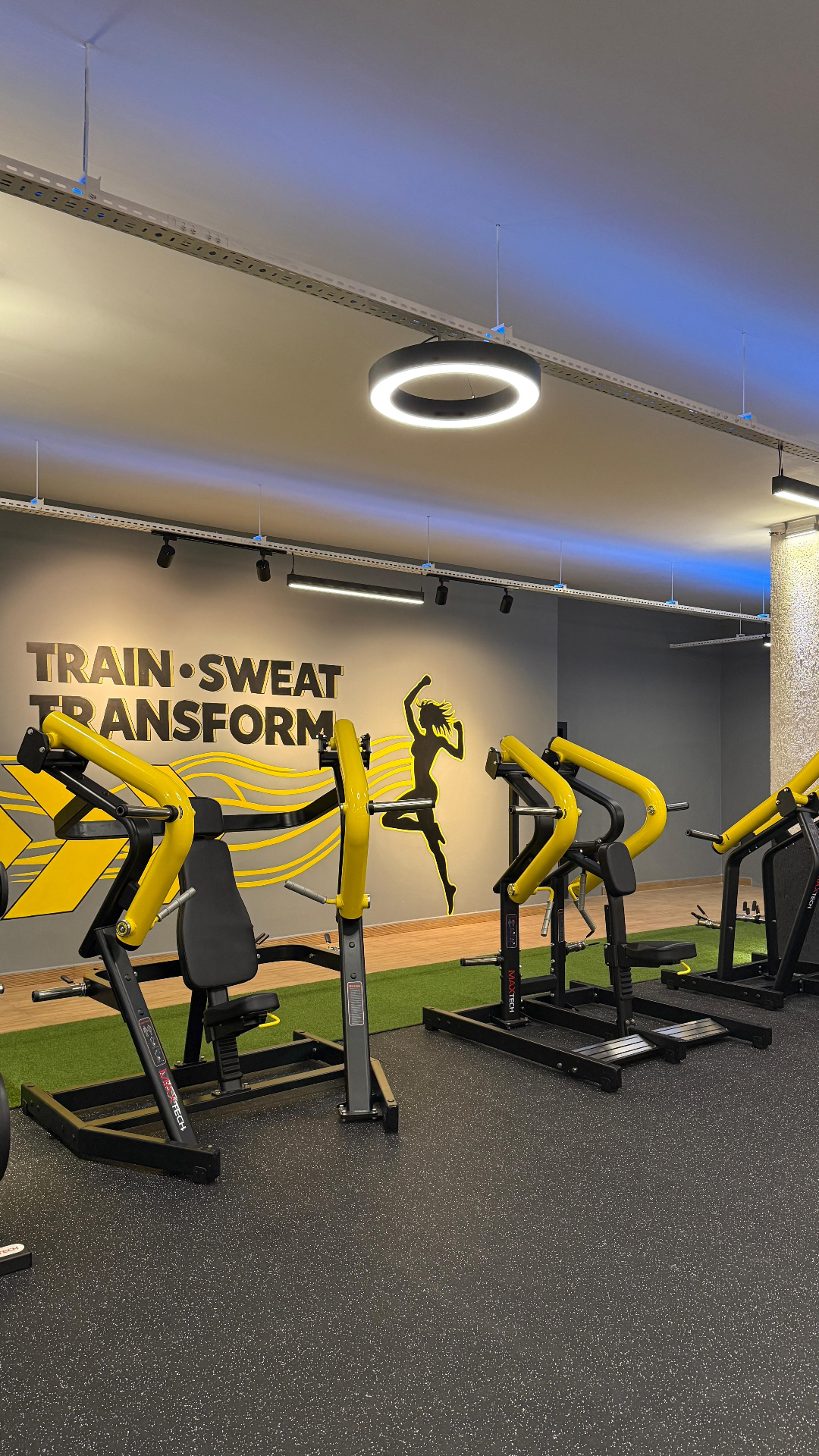 Train Sweat Transform — makine alanı